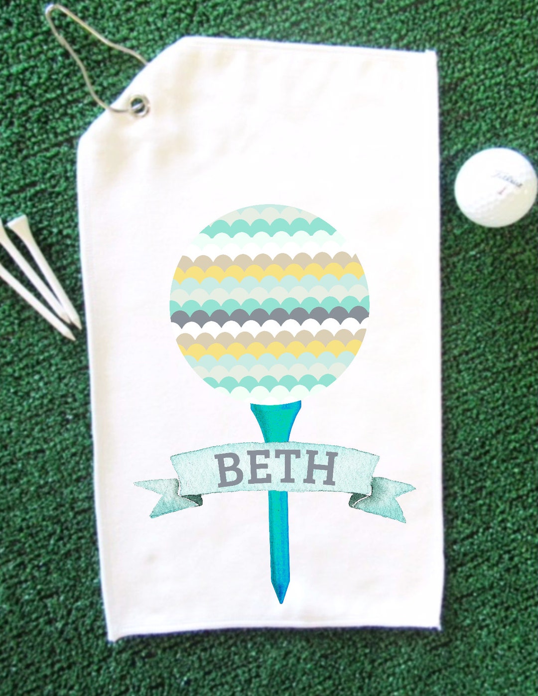 Golf Towel Personalized Golf Towel Girl Golf Girls Golf Towel Ladies