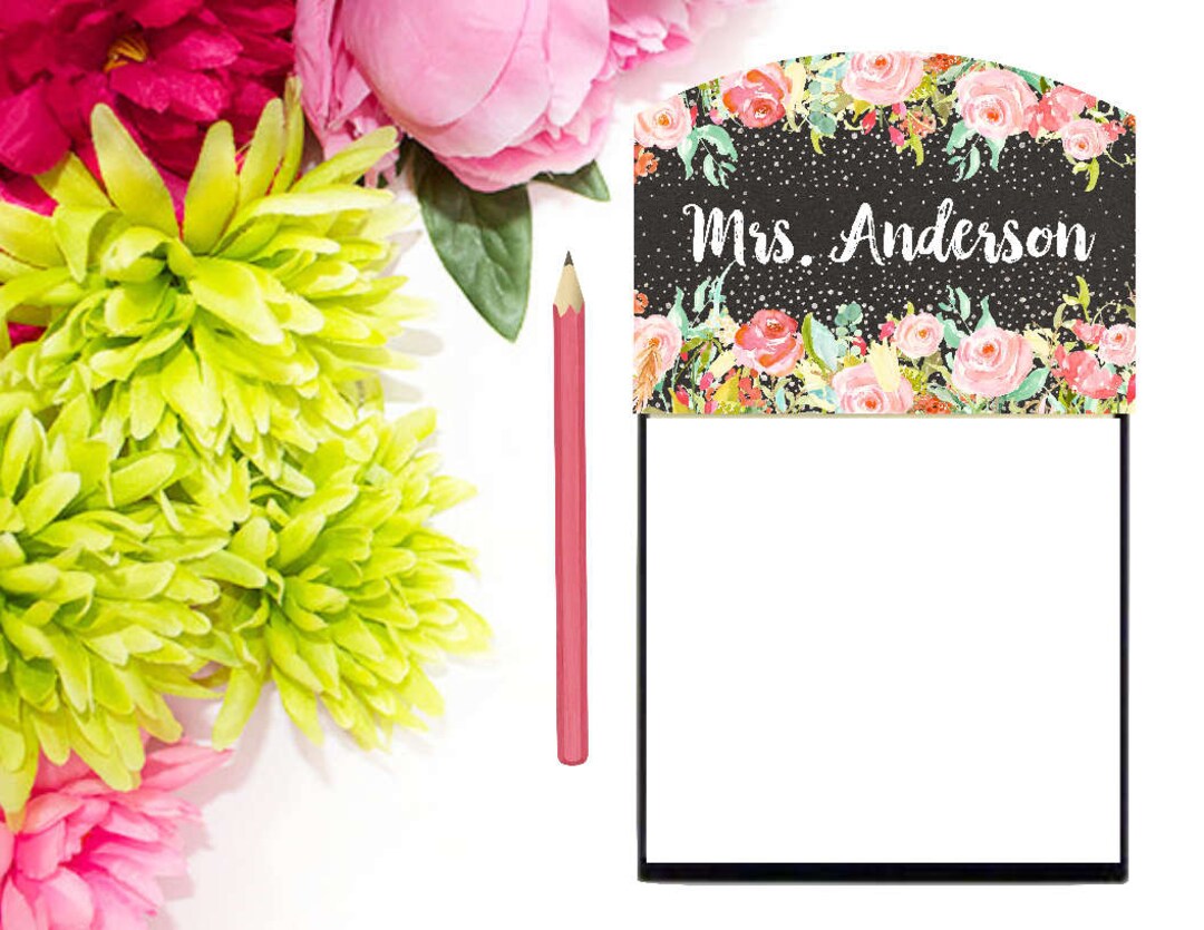 Sticky Note Holder Personalized Note Holder Monogrammed Note Etsy