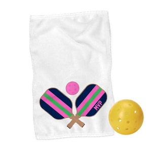 Pickleball Gift Personalized Pickleball Towel Personalized Gift Pickleball Towel Womans Pickleball Towel Personalized Pickleball