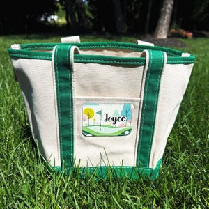 Golf Bag Golf Tote Personalized Golf Tote Womans Golf Bag Womans Golf Tote Canvas Tote Womans Golf League Ladies Golf Tote Pink Canvas Tote