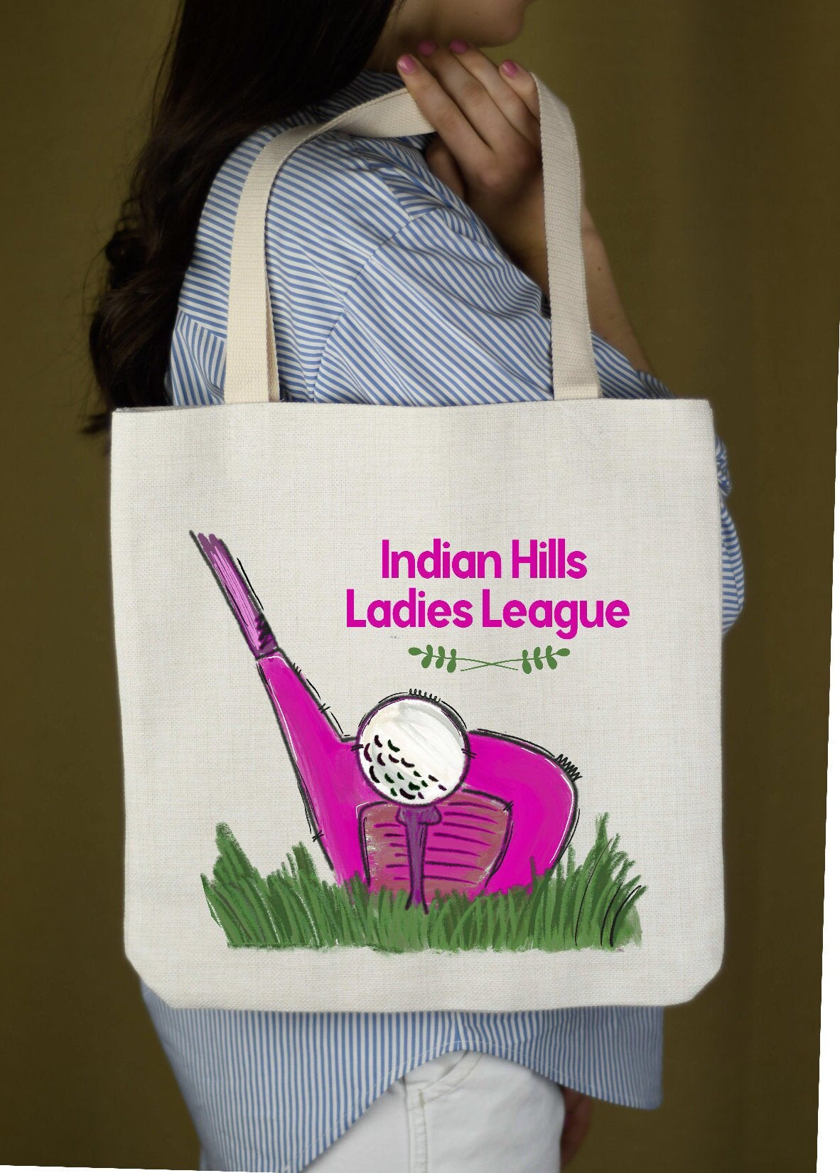 Golf bag Golf Tote Bag Personalized Golf Bag Personalized Golf Etsy