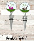 Golf Wine Stopper Wedding Gift Golf Gift Personalized Wine Stopper Personalized Golf Wine Stopper Bottle Stopper Anniversary Gift RyElle