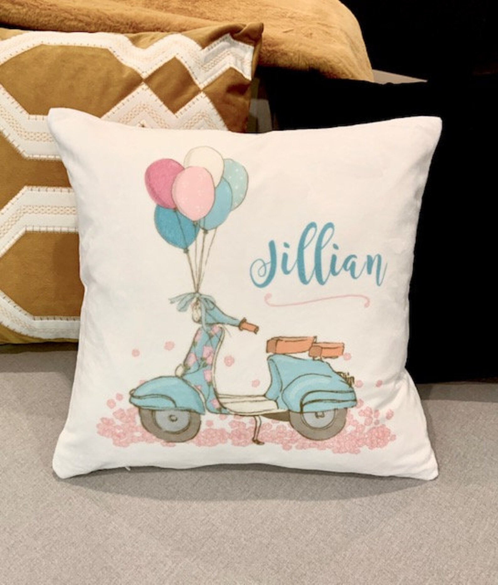 Girls Pillow Personalized Girls Pillow Girls Personalized Etsy.de