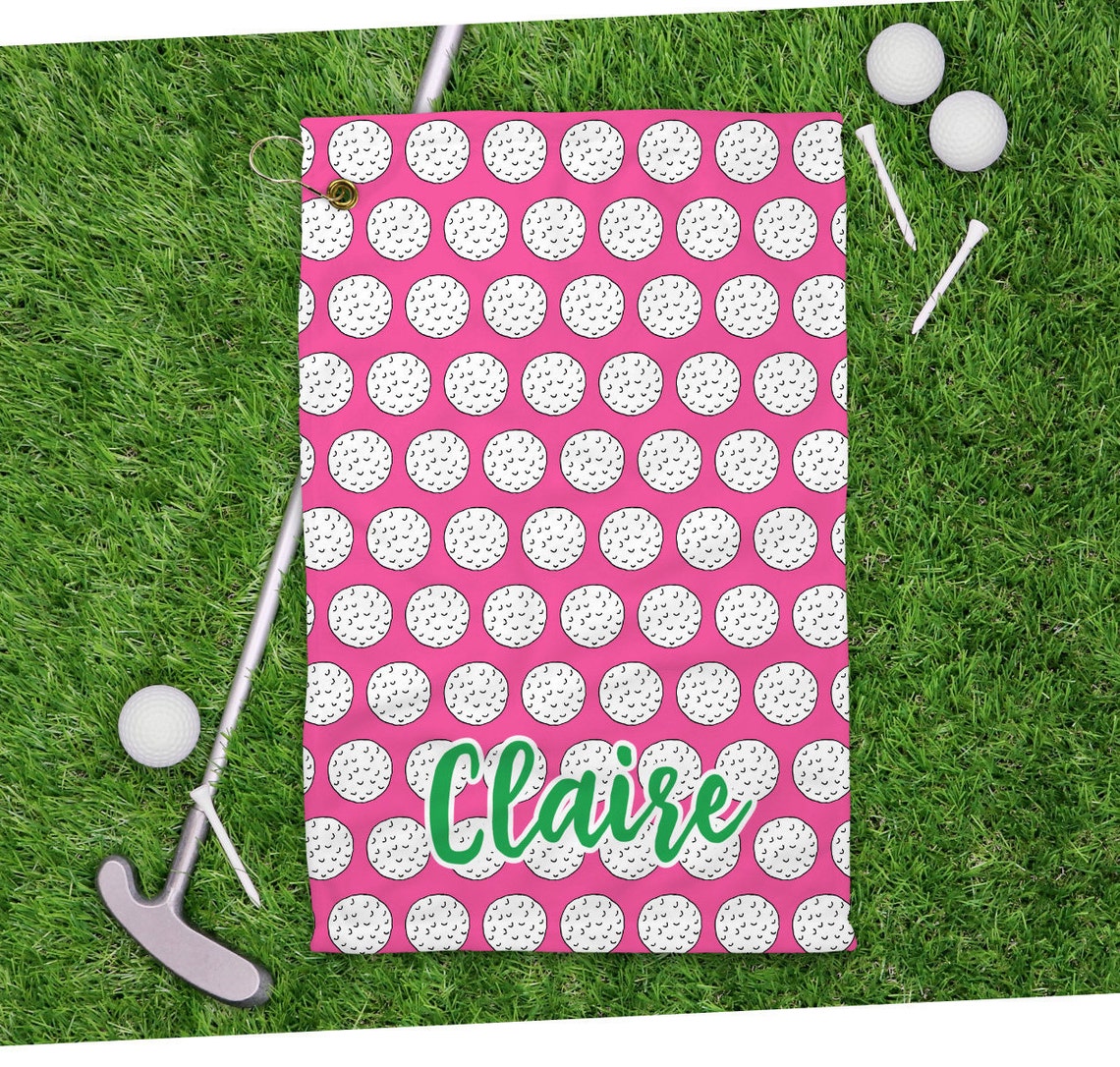 Golf Cart Towel Personalized Golf Towel Golfer Gift Etsy.de