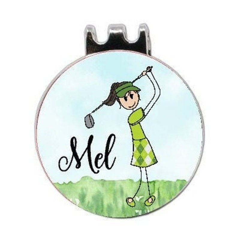 Golf Ball Marker Ladies Golf Ball Marker Girls Golf Ball Etsy