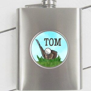 Golf Flask Birdie Juice Men&#39;s Golf Flask Womans Golf Flask Birdie Juice Flask Ladies League Golf Gift Womans Golf Gift Men&#39;s Golf Gift Flask