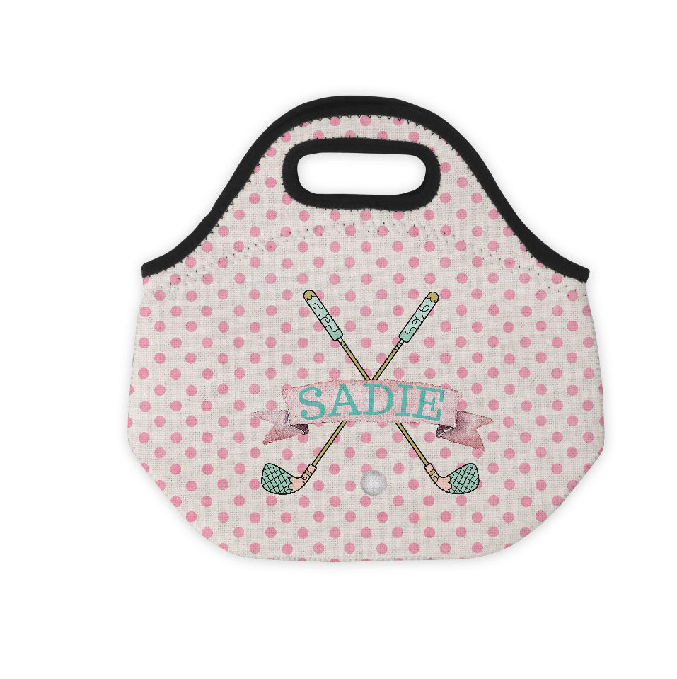 Lunch Tote Golf Gift Golf Lunch Bag Golf Cooler Personalized Etsy