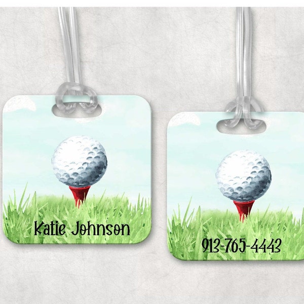 Fathers Day Gift Mens Golf Gift Personalized Mens Golf Gift Mens Golf Bag Tag Personalized Golf Bag Tag Mens Golf Gift Bag Tag