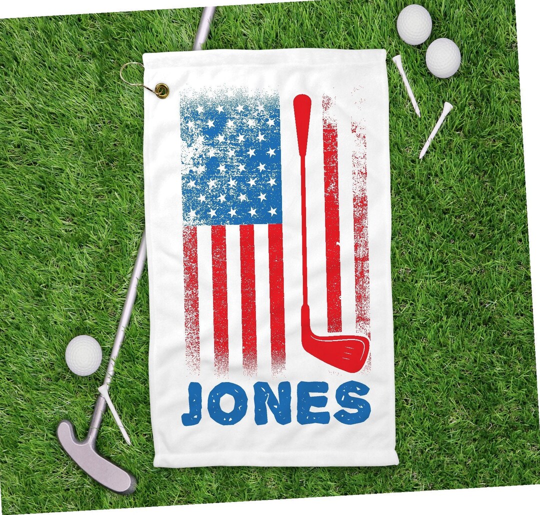 Golf Towel United States Golf Towel USA Golf Towel Etsy