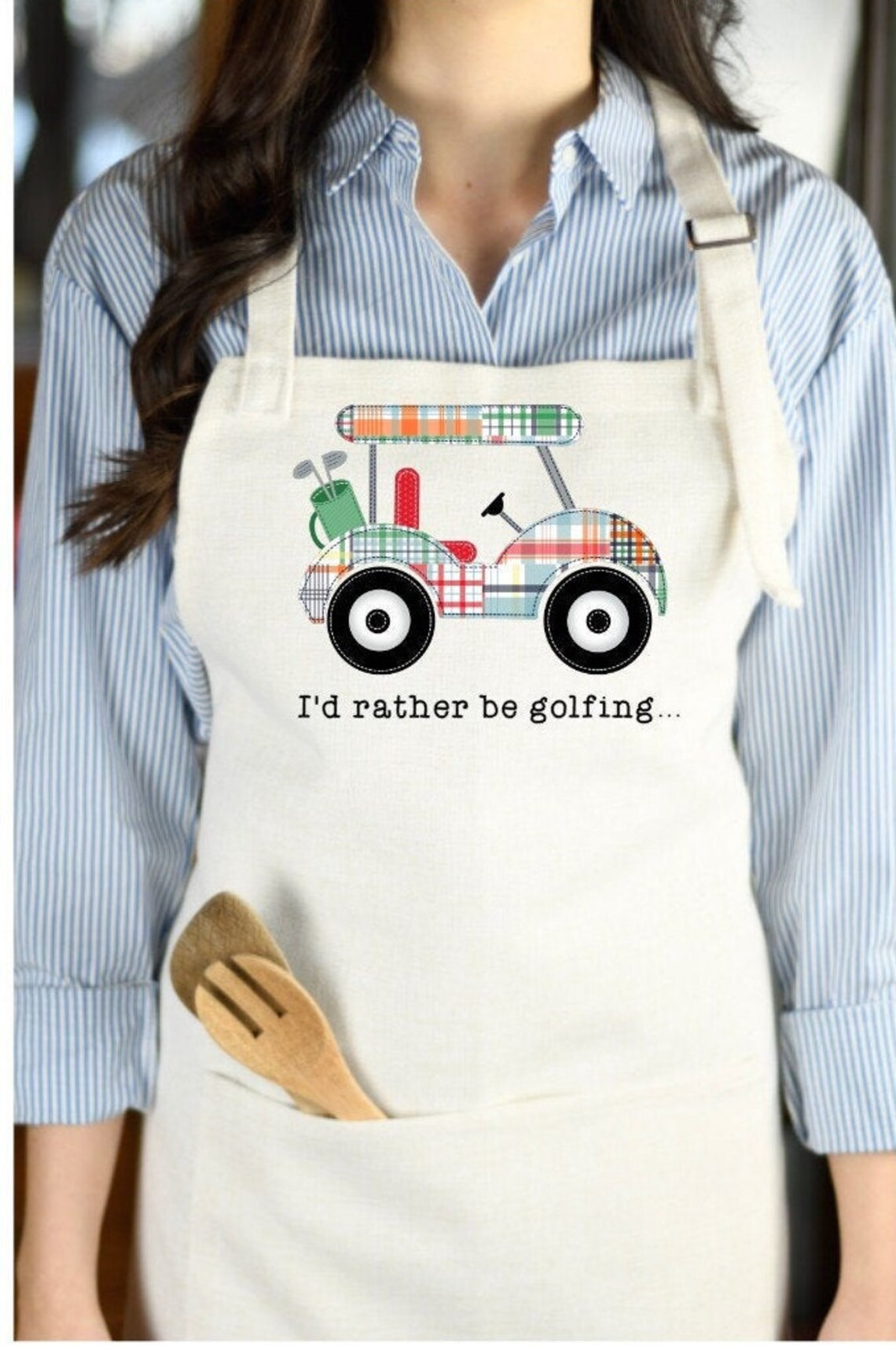 Golf Apron Golf Gift Personalized Golf Gift Mothers Day Gift Etsy