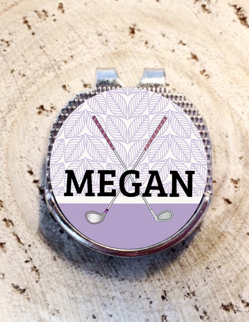 Golf Marker Golf Ball Marker Girls Golf Ball Marker Girls Golf Etsy