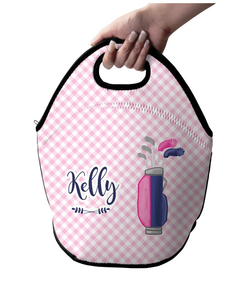 Lunch Bag Golf Lunch Bag Golfers Gift Ladies Golf Personalized Etsy