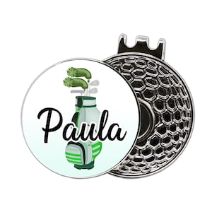 Woman&#39;s Golf Ball Marker, Personalized Golf Gift, Men&#39;s Golf Ball Marker, Girls Golf Gift, Monogrammed Golf Ball Marker, Golf Divot Tool