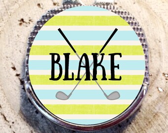 Golf Ball Marker, Golf Marker, Golf Divot Tool, Divot Tool, Ball Marker, Personalized Golf Ball Marker,Groom Gift, Groomsmen Gift