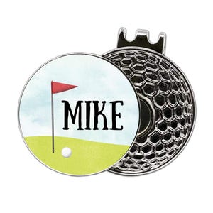 Golf Ball Marker Personalized Ball Marker Golf Gift Golfer Gift Divot Tool Personalized Golf Ball Marker Golf Ball Marker RyElle Grooms Gift