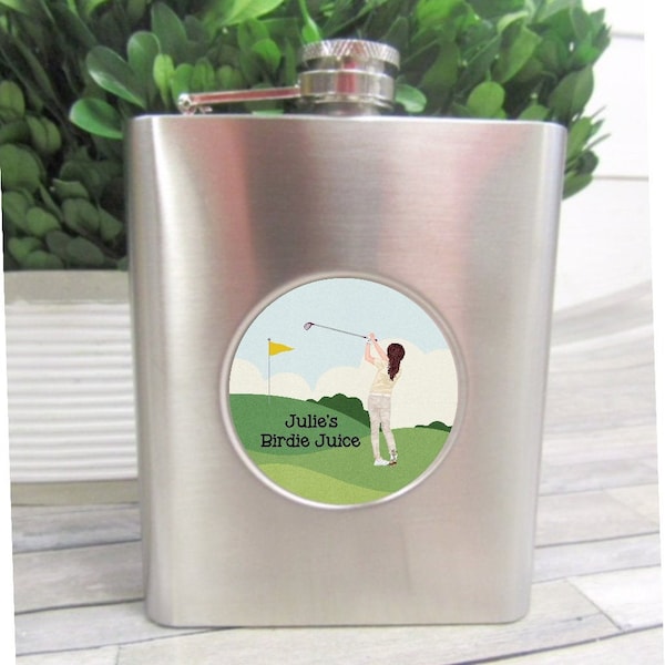 Golf Birdie Juice Flask Etsy