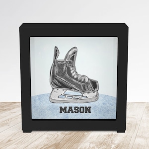 Hockey Bank Personalized Bank Personalized Hockey Gift Boys Hockey Gift Personalized Gift Boys Hockey Gift Baby Gift Baby Bank Girls Hockey