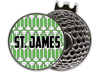 Woman's Golf Ball Marker, Personalized Golf Gift, Men's Golf Ball Marker, Girls Golf Gift, Golf Divot Tool, Team Golf Gift