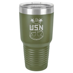 Navy Chief Thermosbecher | 900 ml| MCPO | SCPO | CPO | Ziege Locker Bild 2