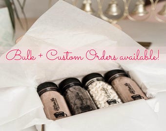 Gourmet Hot Cocoa Sampler Gift Set | Marshmallows & Chocolate | Bulk Corporate Employee Customer | Christmas Basket Winter/Holiday/Seasonal