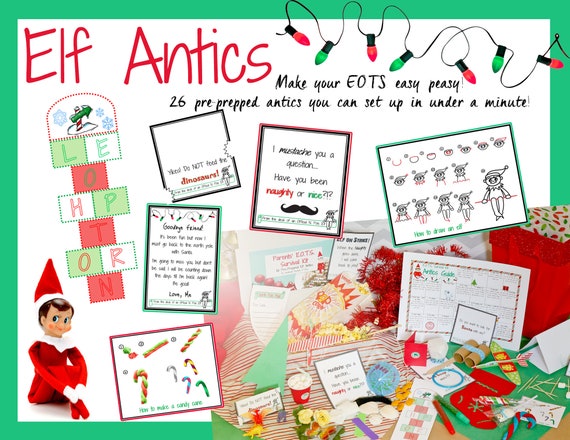 2021 PREORDER TIME 26 Days of Elf Antics & Mischief All