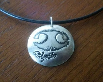 Nose Print Necklace - From a picture of Your Pet's Nose! Custom Print Jewelry