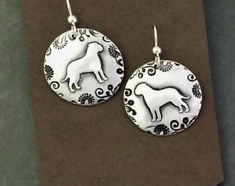 Mastiff Earrings, English Mastiff Necklace, Dog Lover Jewelry