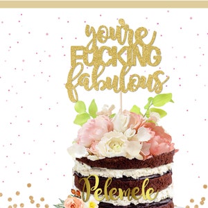 Glitter Dirty Fucking Thirty Cake Topper Sale Trente Topper Etsy Canada