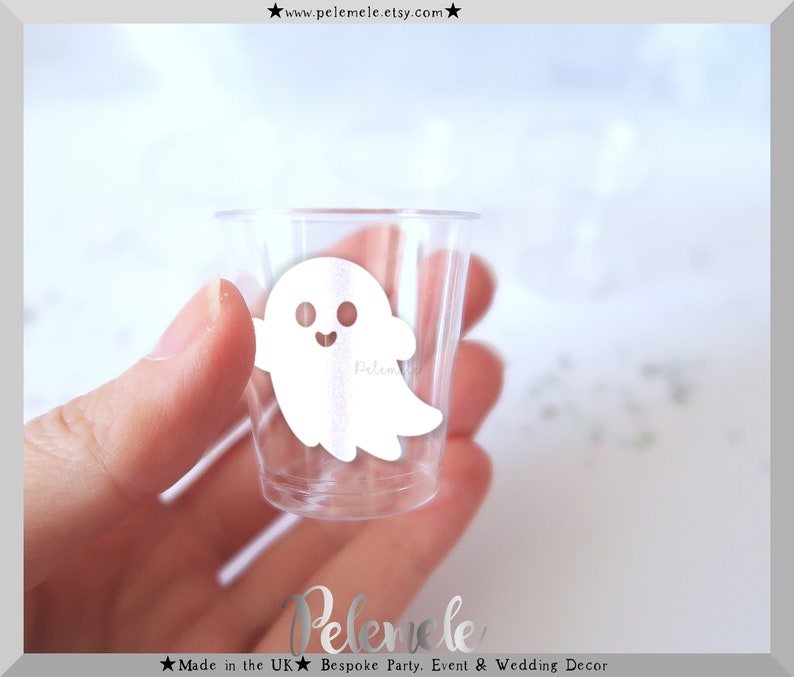 Plastic She Found Her Boo Shot Glasses - Ghost Shots, Bachelorette ...