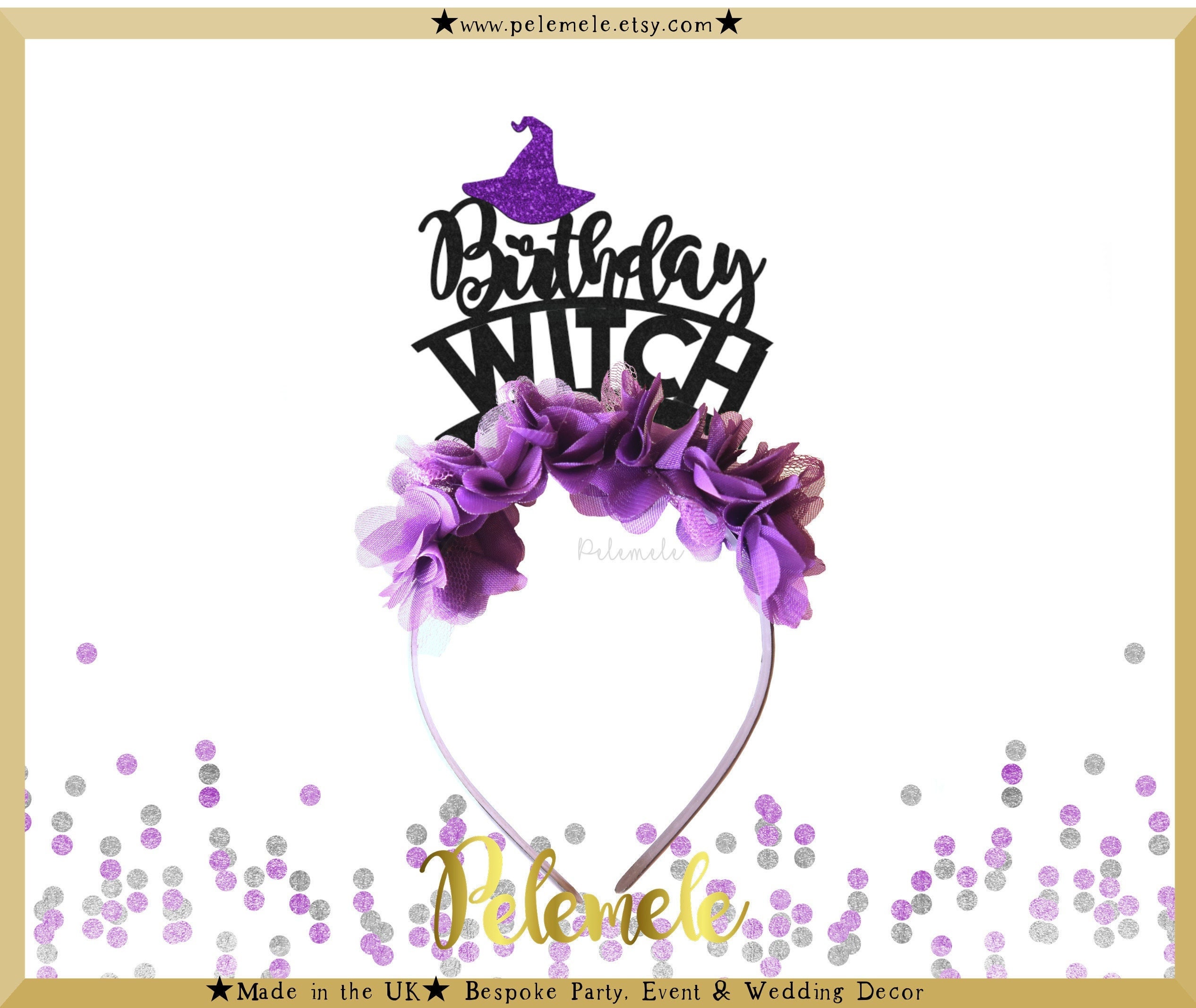 Witches Red Flower Crown - Etsy