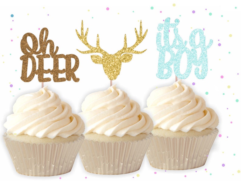 Oh Baby Deer It S A Boy Cupcake Toppers Jongen Cupcake Etsy Oh Baby Deer It S A Boy Cupcake Toppers Jongen Cupcake Etsy