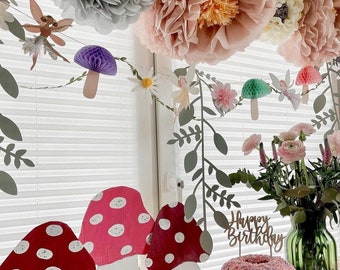 8 unità Fiori di carta oversize Decorazioni fiabesche Nuovi bellissimi colori Fioriture soffici Decorazioni di compleanno per bambini Decorazioni per feste di unicorno