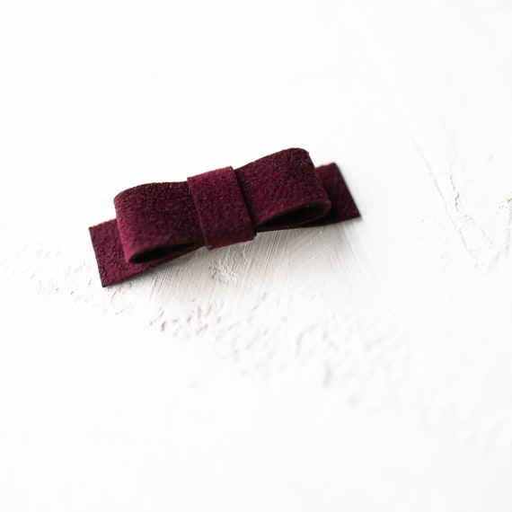 girls hair clips snap clips slides bendies hair clip burgundy bows