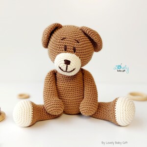 Amigurumi Pattern Bear Crochet Pattern Stuffed Woodland - Etsy