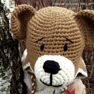 animal hat easy crochet pattern for kids