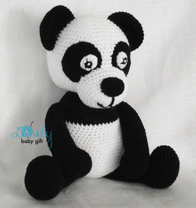 CP-137 Panda Crochet Pattern Animal Crochet Pattern Amigurumi Panda