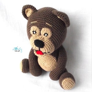 easy crochet pattern teddy bear stuffed toy