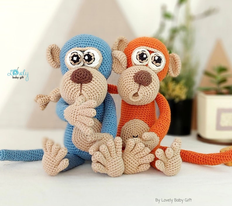 amigurumi monkey crochet pattern