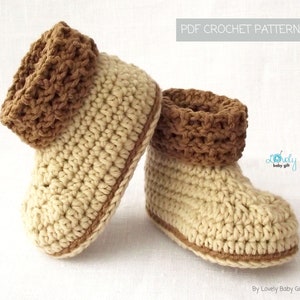 baby shoes crochet pattern