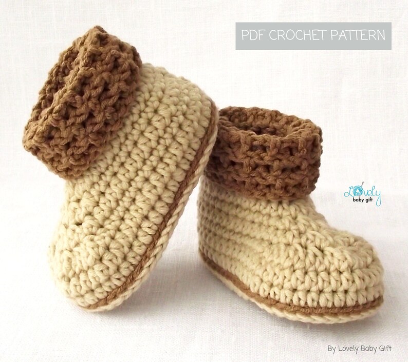 baby shoes crochet pattern