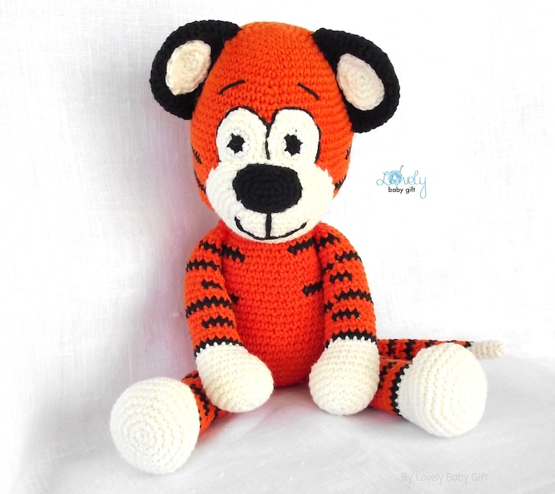 amigurumi animal tiger crochet pattern