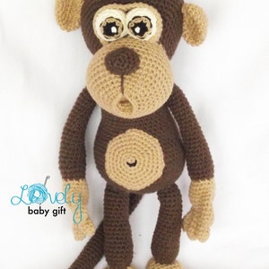 amigurumi monkey pattern