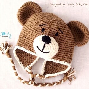 animal hat crochet pattern for babies