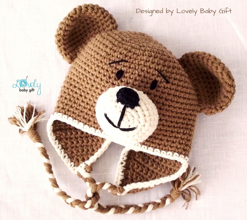animal hat crochet pattern for babies