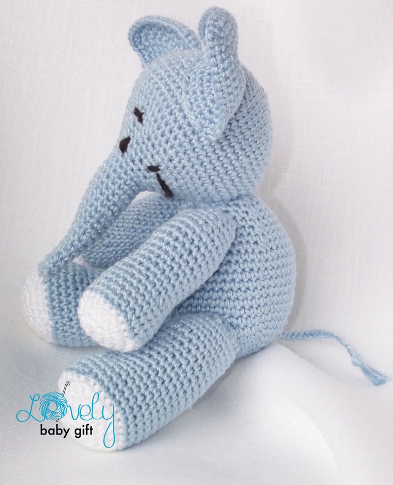 cute amigurumi elephant crochet pattern