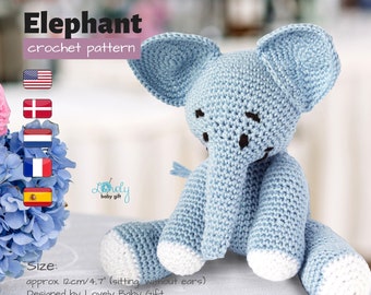 DIY Amigurumi Elephant Crochet Pattern