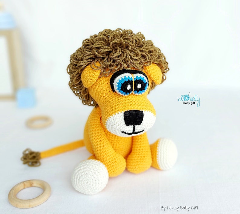 lion crochet pattern