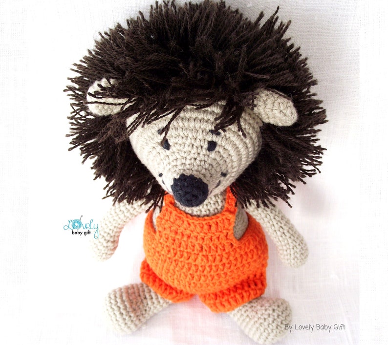 hedgehog toy crochet pattern pdf