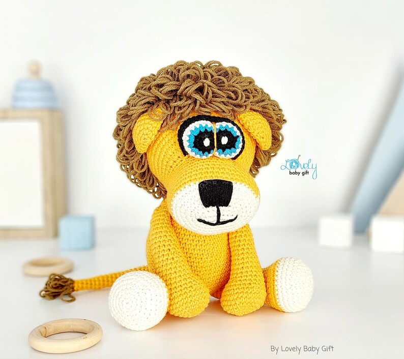 lion amigurumi crochet pattern