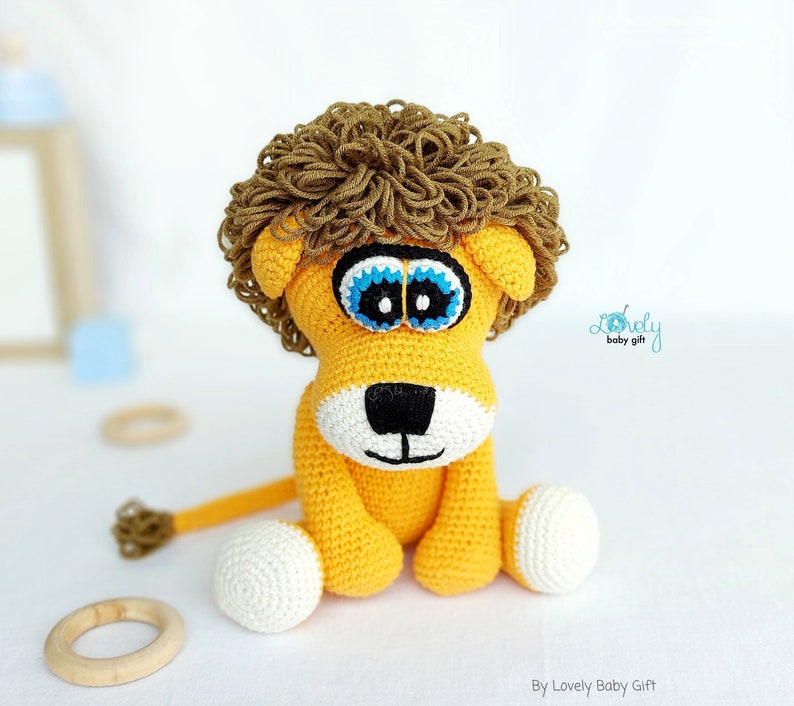 lion amigurumi pattern